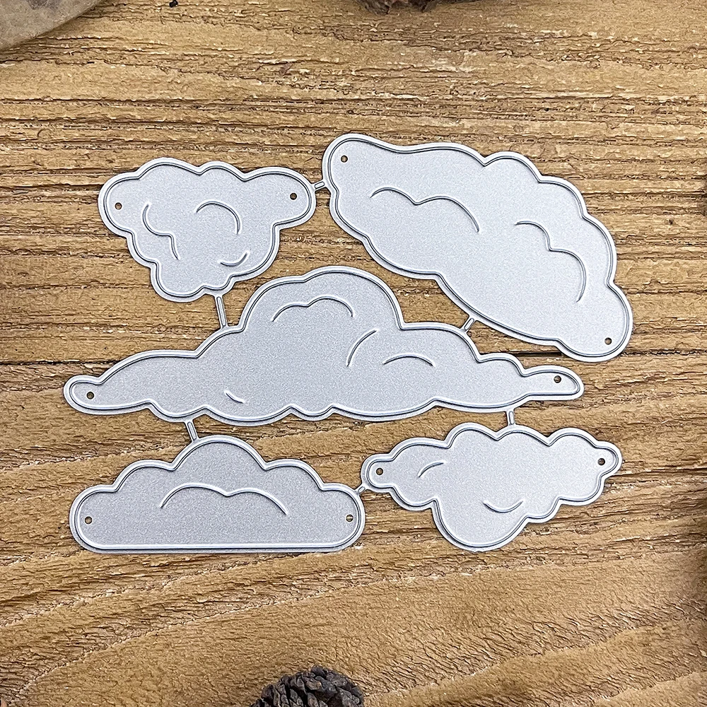 Clouds gather Metal Cutting Dies Stencils for DIY Scrapbooking Decorative Embossing DIY Paper Cards