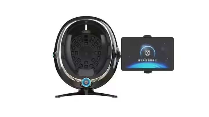Update MAX AI Smart 3D Skin Detector 8 Spectrum Digital Analyzer Face Analyzer Machine Facial Scanner Analyzer Machine