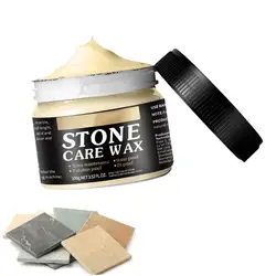 Marble Polishing Wax Stone Care Wax Waterproof Stone Polish Wax For Granite Marble Soapstone Natural Nourishing Polish Tool