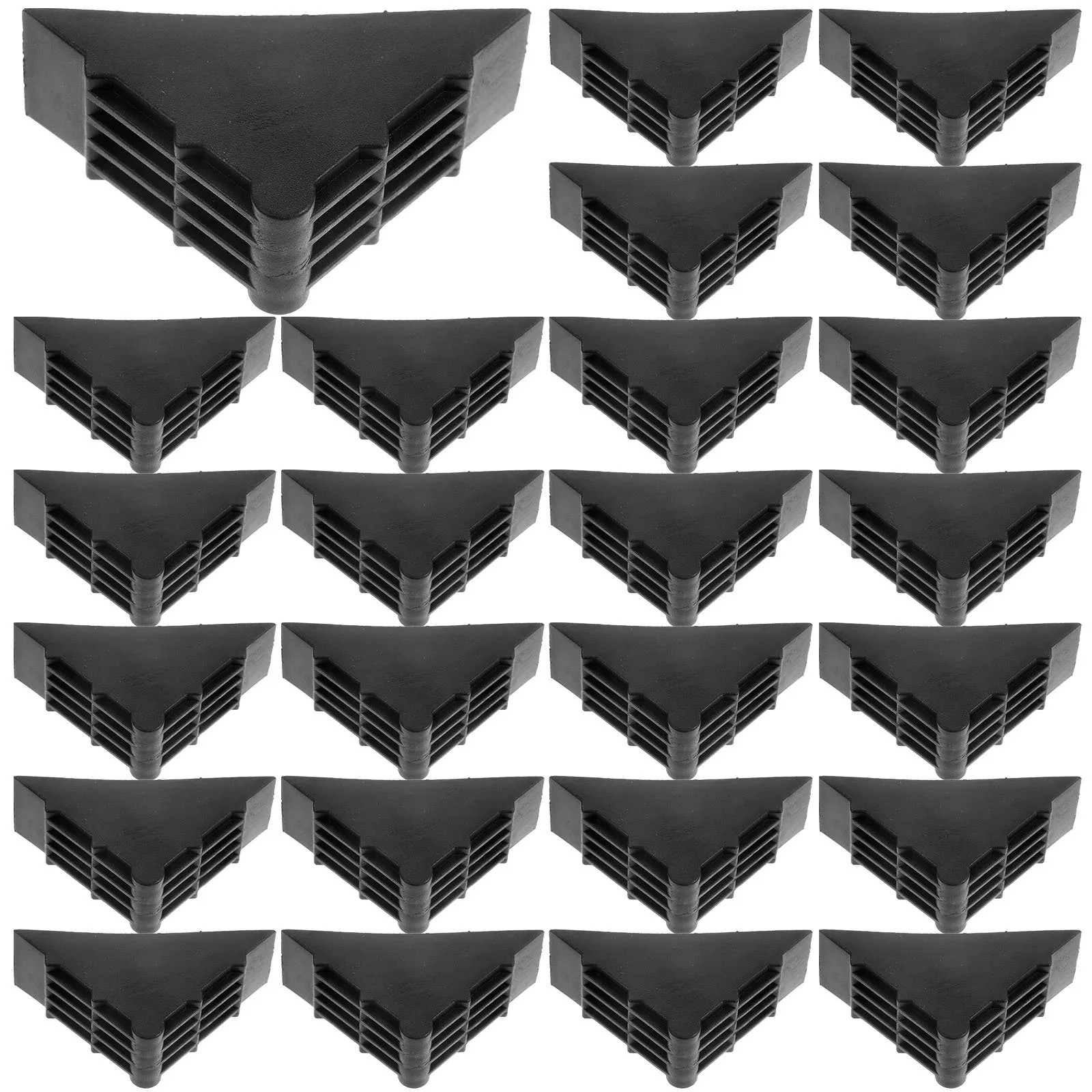 50 ชิ้น ตัวป้องกันขอบกรอบรูปพลาสติก สีคลาสสิก ขนาดกะทัดรัด ใช้งานง่าย จัดเก็บสะดวก บรรจุภัณฑ์สะดวก ตัวป้องกันขอบ