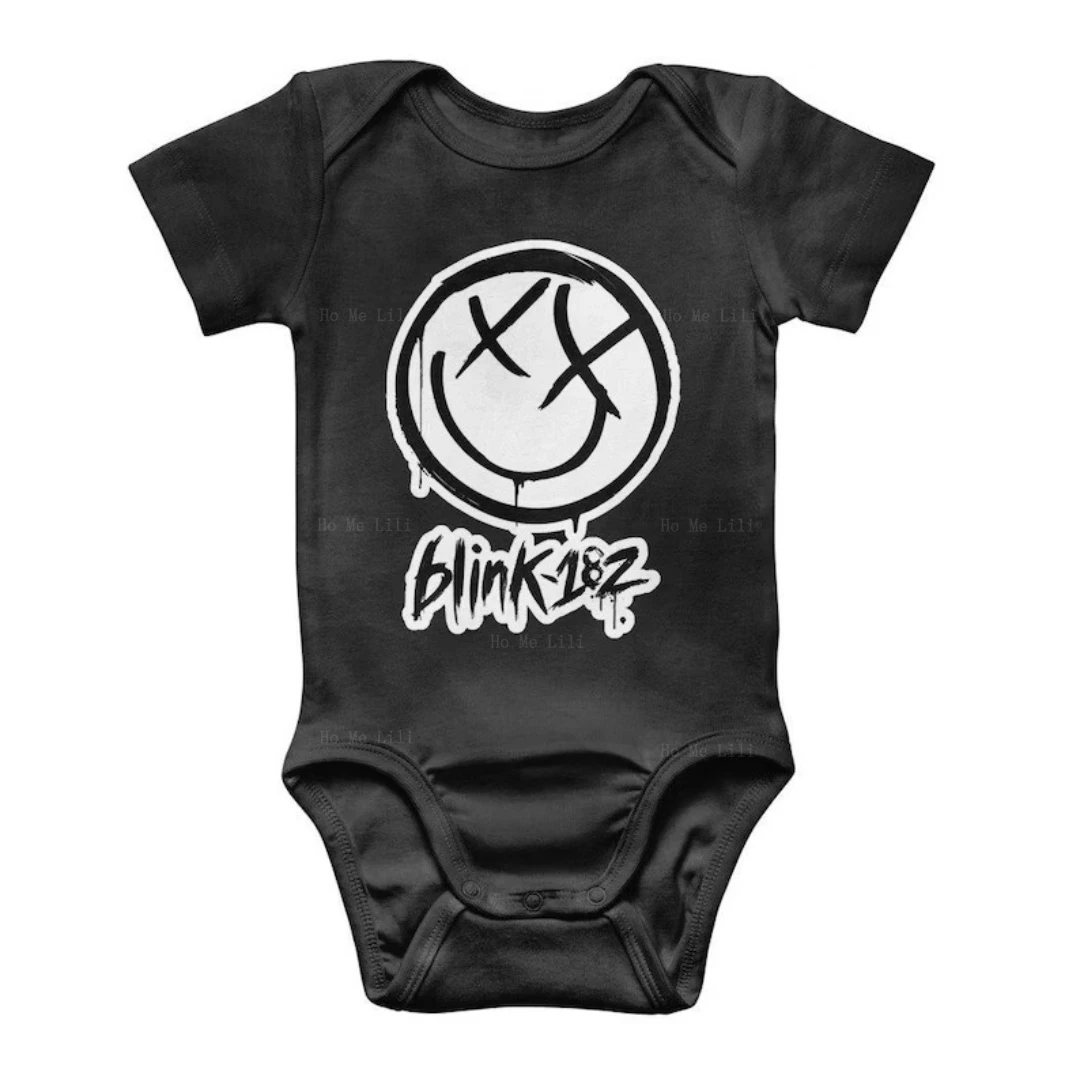 Blink 182 Pop Punk Onesie 2000s Band Babies Bodysuit Cute Alternative Rock Band Top Alt Newborn Clothing