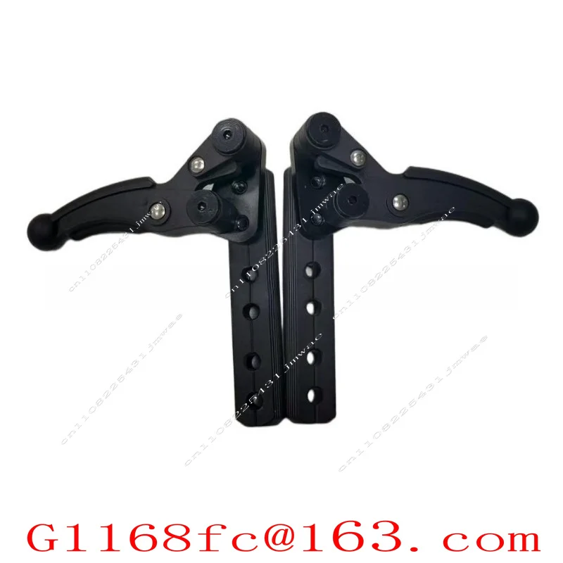 Universal Sports Wheelchair Full Scissor Aluminum Alloy Brake Accessories Pipe Clamp Installation