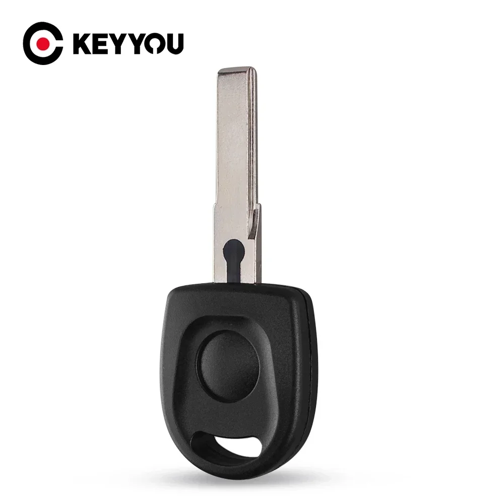 KEYYOU 10X 20X Transponder Key Shell NEW Uncut Blade HU66 Blade Car Key Blank Case For VW Volkswagen SKoda SEAT key Case