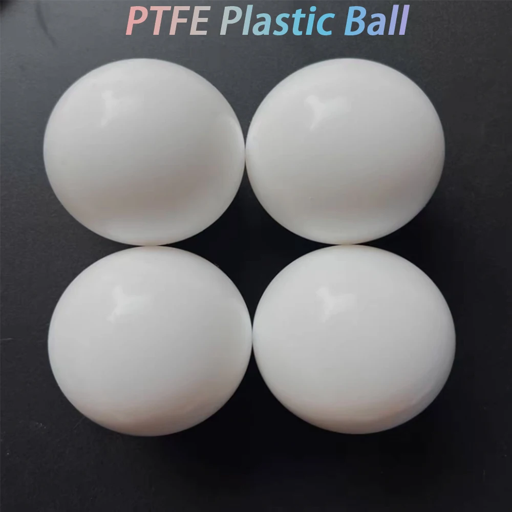 3/3.175/4/5/6/6.35/7/8/9 ~ 100mm PTFE Plastic Balls High Precision Solid F4 Round Beads Diaphragm Pump Balls Dia 3mm~100mm