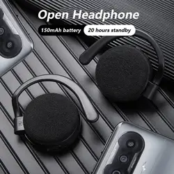 K6 TWS Over-Ear Wireless Earphone Long Battery Life Bluetooth 5.2 Sports Open-Ear Hook Cordless Stereo Never Drop Off HiFi S660