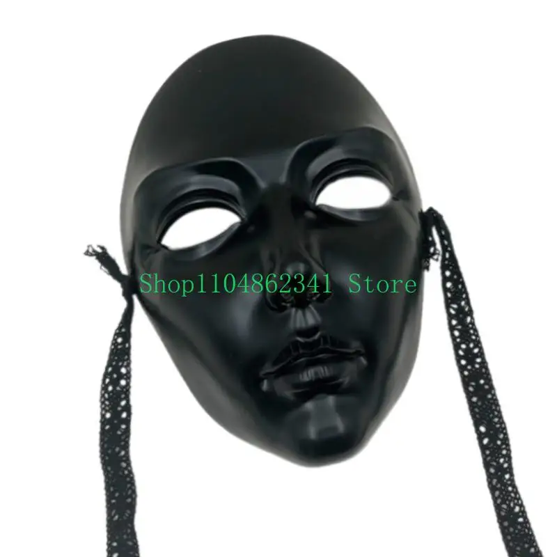 5asd Mask Paintable Full Face Mask Halloween Cosplay Mask For Women Men Cosplay Party Masquerade Decoration Mask