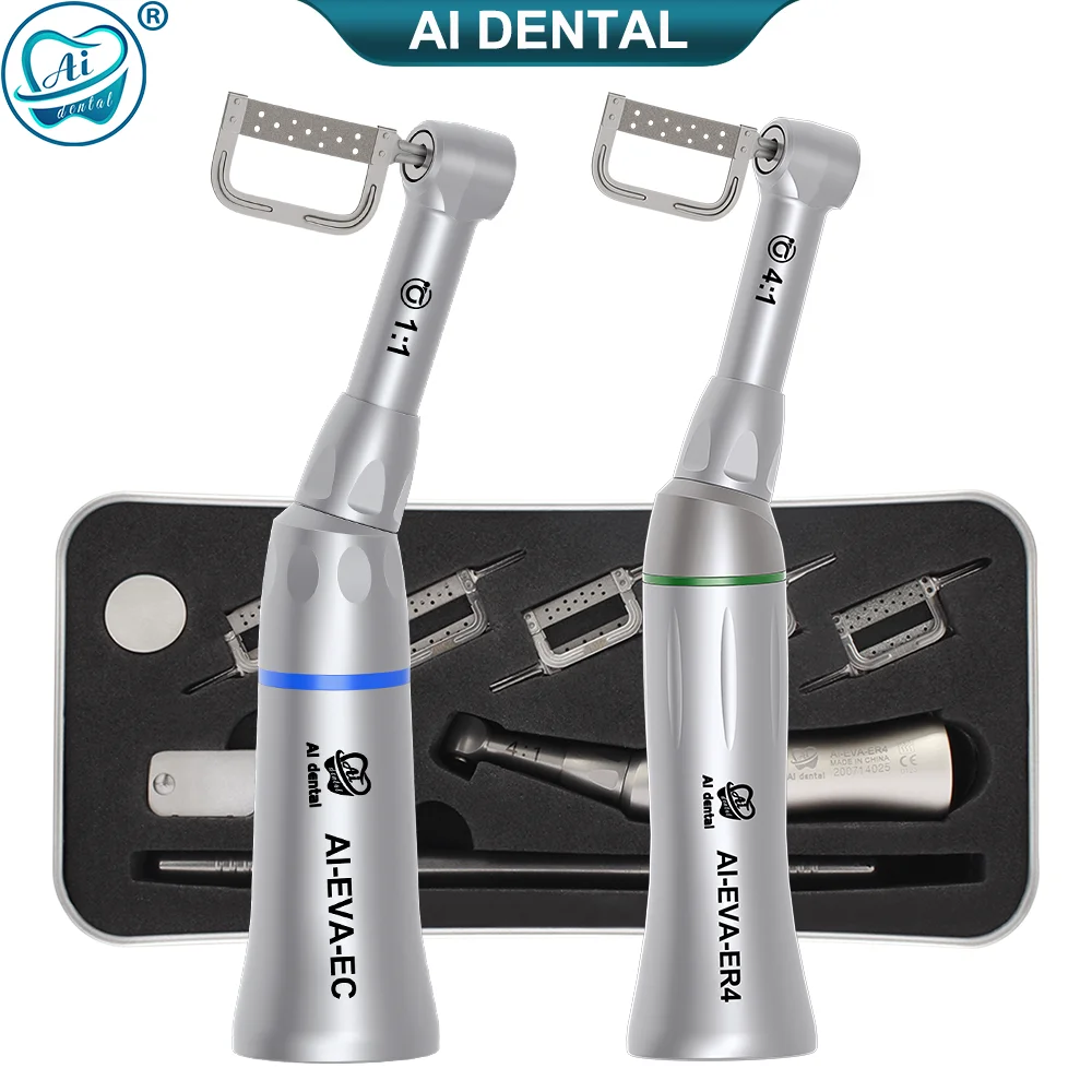 Dentária Ortodôntico Interproximal Decapagem Handpiece, 4:1, 1:1, Handpiece Reciprocating Vertical, única alça definida com lâmina de serra