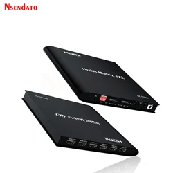 8K 60Hz HDR HDMI True Matrix 4x2 4K 120Hz 4 in 2 out HDR HDMI Matrix Splitter Switcher Switch Box for PS4 HDTV Computer Monitor