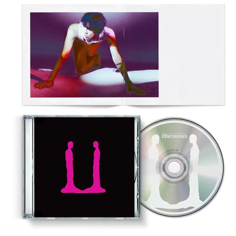قرص مضغوط G-Dragon Ubermensch Pink - ألبوم K-pop Solo المميز للموسيقى الإبداعية يعمل للمعجبين والمجموعة