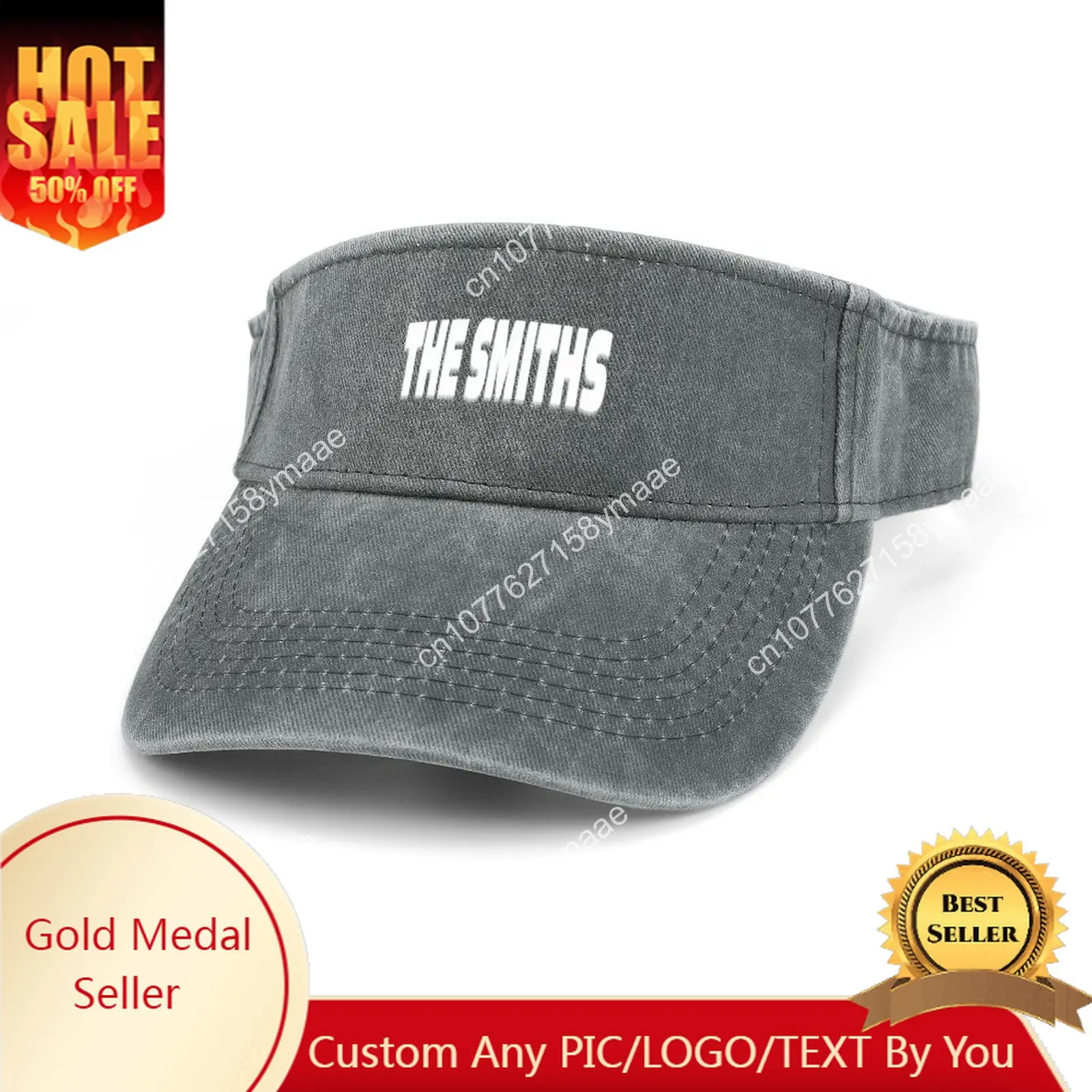 

The Smiths Sun Visor Leaky Top Cowboy Hats Mens Womens Pop Customize DIY Cap Sports Baseball Tennis Golf Caps Empty Open Top Hat