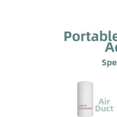 for exhaust Hose Kit for Portable AC Units with Dual Pipe Design Compatible with 13cm and 15cm Ducts for Tent and Car Window Use