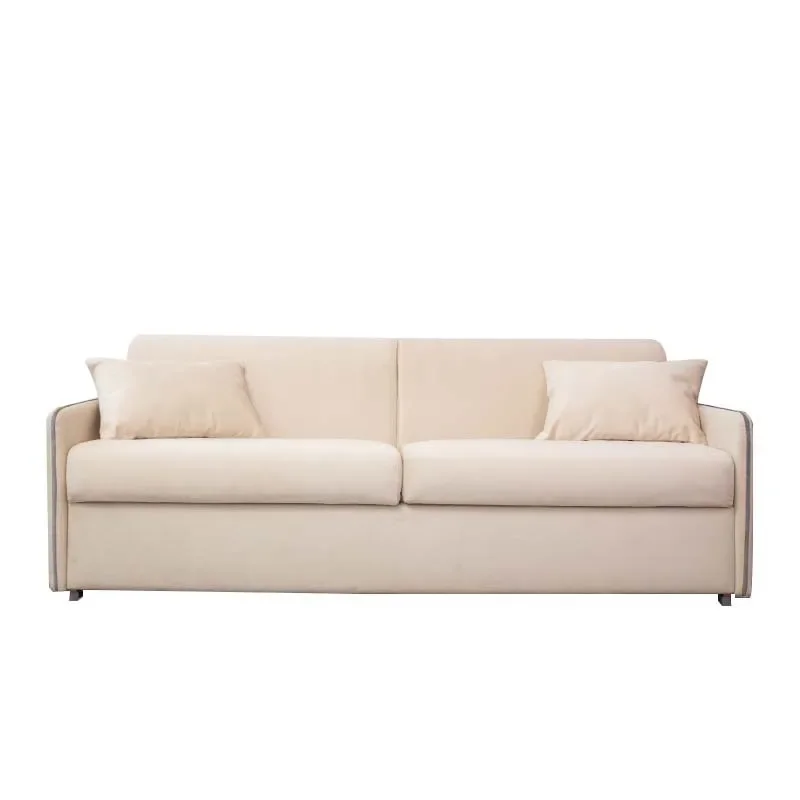 

Simple and multi-functional foldable sofa bed two-in-one balcony living room small apartment integrated dual-purpose metal bed