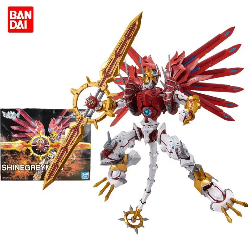 

Bandai Figure-rise Standard Amplified Digital Monster Reboot Shine Greymon Digimon Adventure Anime Assembly Action Figure Toys