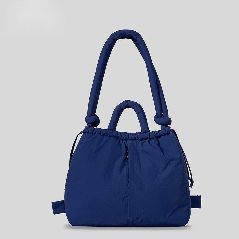 Bolso de hombro acolchado para mujer, bolsa informal de gran capacidad, a la moda