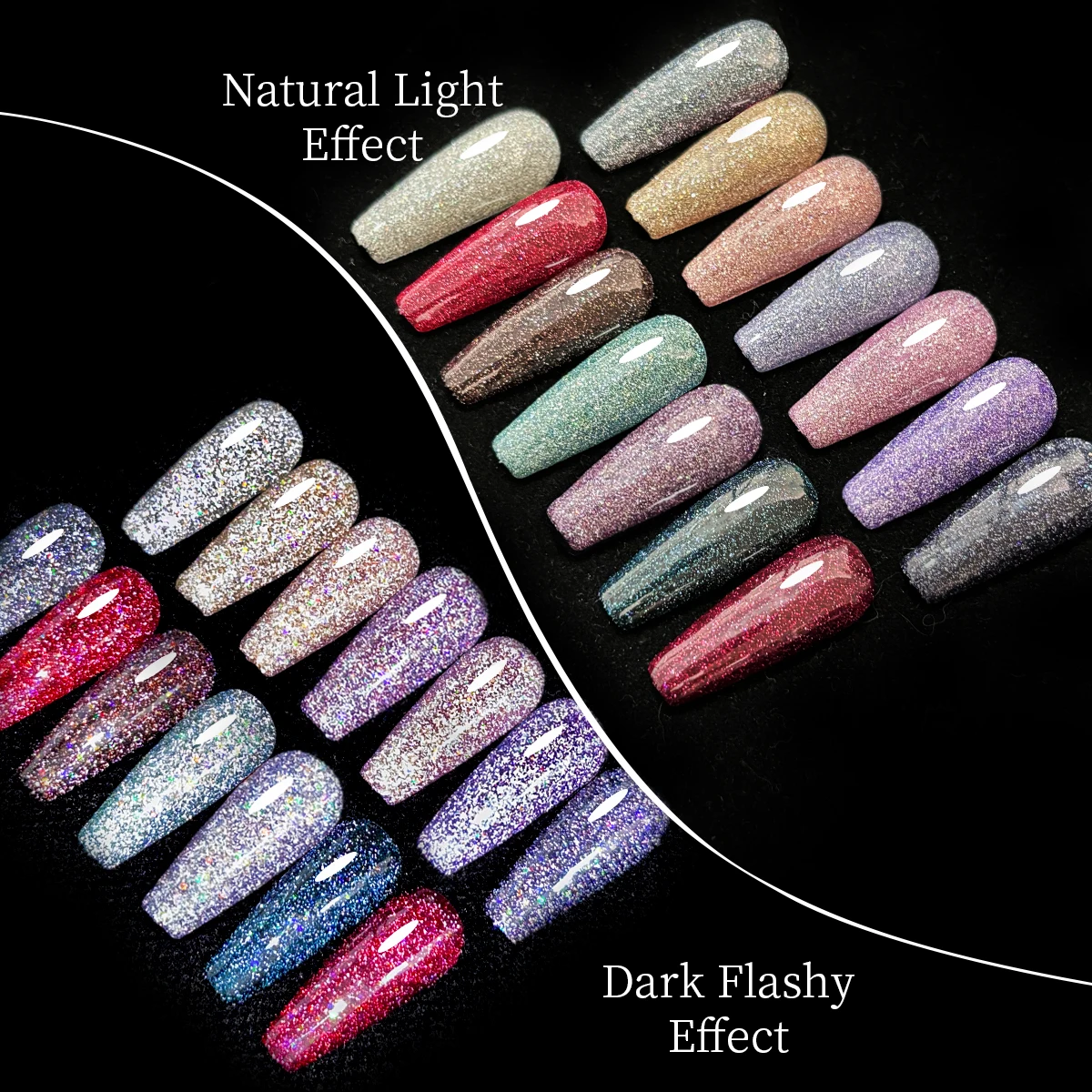 Vernis à ongles en Gel Diamond Crush pour la saint-valentin, vernis Gel à paillettes réfléchissantes, couche transparente en Gel Semi-Permanent scintillant, Dip-i, 7ml
