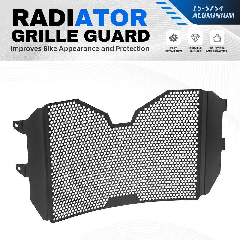 

Motorcycle Radiator Guard Grille Protective Cover Oil Cooler Cover Protector For Yamaha MT-10 SP MT10 2022-2023