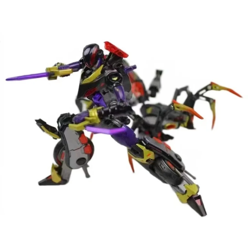 لعبة التحول MP-46BW MP46BW ثلاثة تحويل العنكبوت السام الأرملة السوداء نموذج الصندوق الأصلي جمع هدية #4