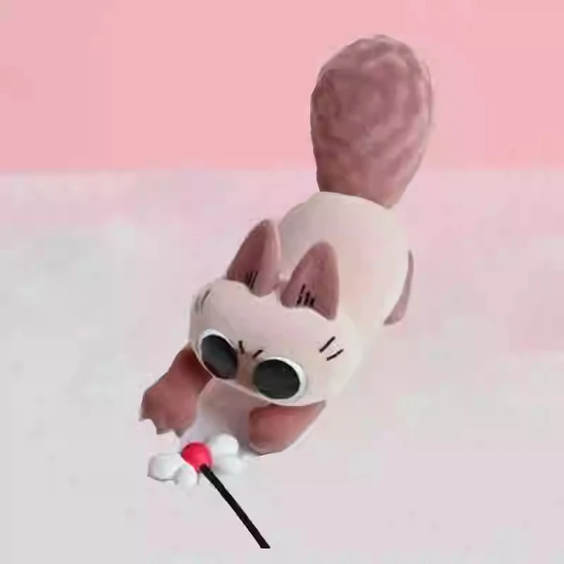 Azuki Can Azukisan'S Daily Life Pop Cats 1&2st Series Blind Box Cute Model Valentine Day Gift Mystery Box Kids Fidget Toy