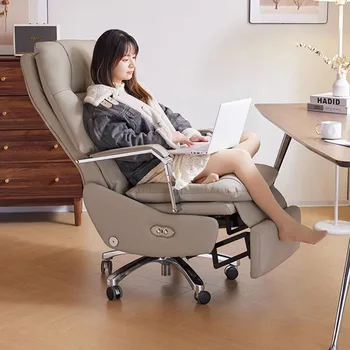 Comfy כיסא נordic ארגונומי גדול יותר משחק כיסא מנהלים חדר שינה נקשן דה לשכות ריהוט משרדי