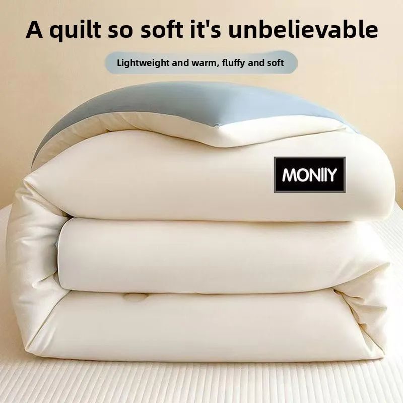 Thick Warm Winter Quilt High Grammage Skin-friendly Durable Single Person Student Dormitory Winter Comforter Insert
