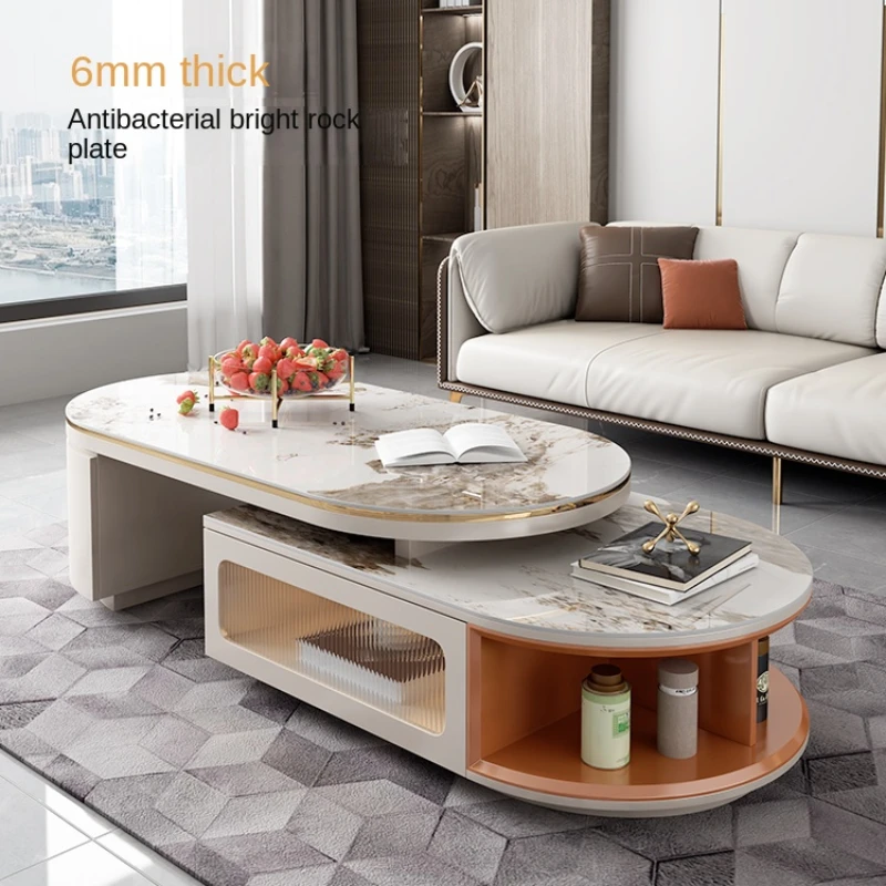 

XK Multi-Functional Coffee Table TV Cabinet Combination Modern Simple Living Room Home Small Apartment