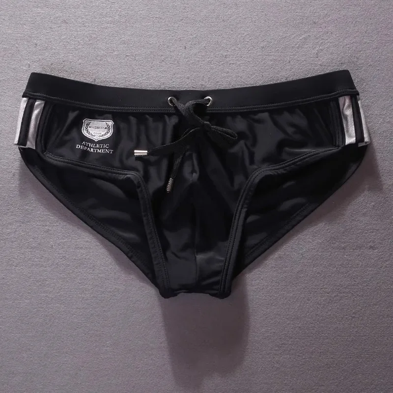 Real shot of various styles Men's classic quality solid color seaside beach swimming trunks 30806