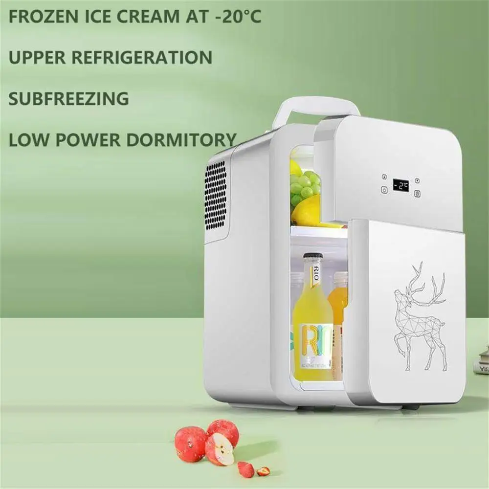 26L Mini Refrigerator Small Frigo Portatile Household Dormitory Refrigerated Frozen Geladeira Nevera Oficina