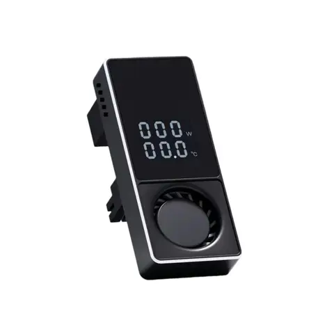 180Degree 12vhpwr RTX4090/4080/4070 Grahpic Card Adapter With Turbine Cooling 16Pin Terminal/GPU Termperature Monitor Turning