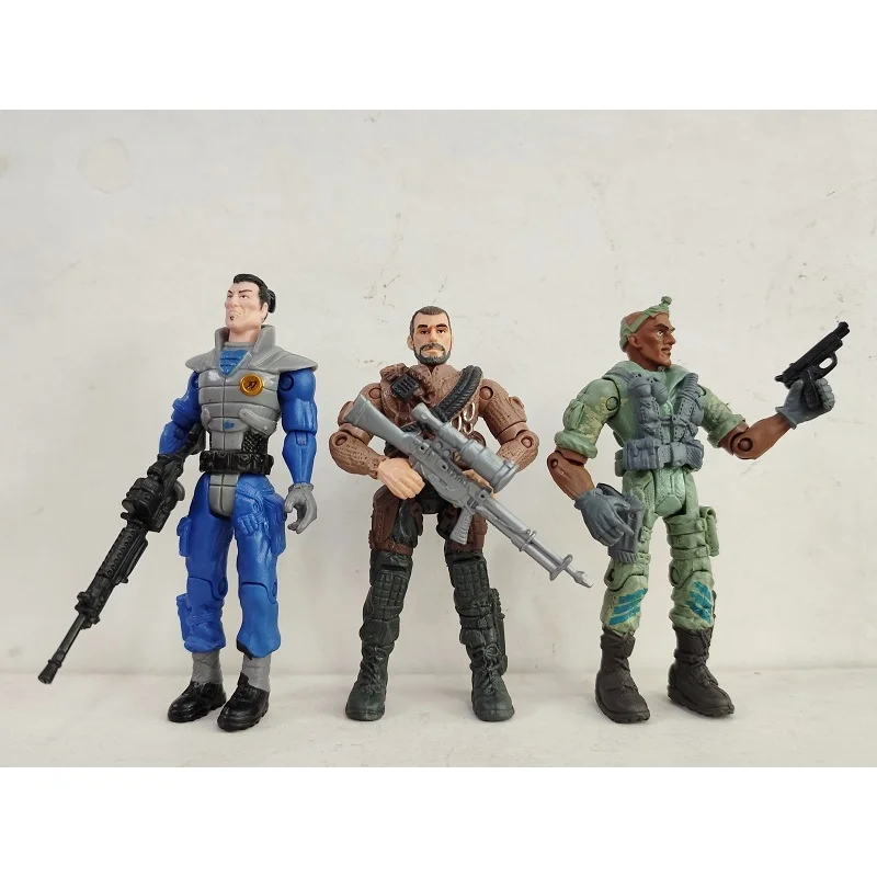 3 stks/partij Willekeurige Lanard de Korps Special Force W/Accessoires Figuur Speelgoed 3.75 "012