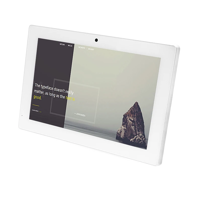 2026 Portworld Android RJ45 Touch Screen Kiosk POE RK3566 10.1