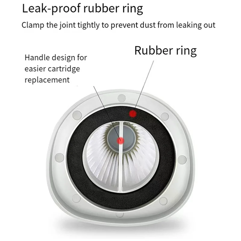 BBNV-12 Pcs ตัวกรอง Hepa Anti-Dust HEPA Filter Fordeerma DX118C DX128C Enhanced ประสิทธิภาพการทําความสะอาด Essential สูญญากาศอุปกรณ์เสริม