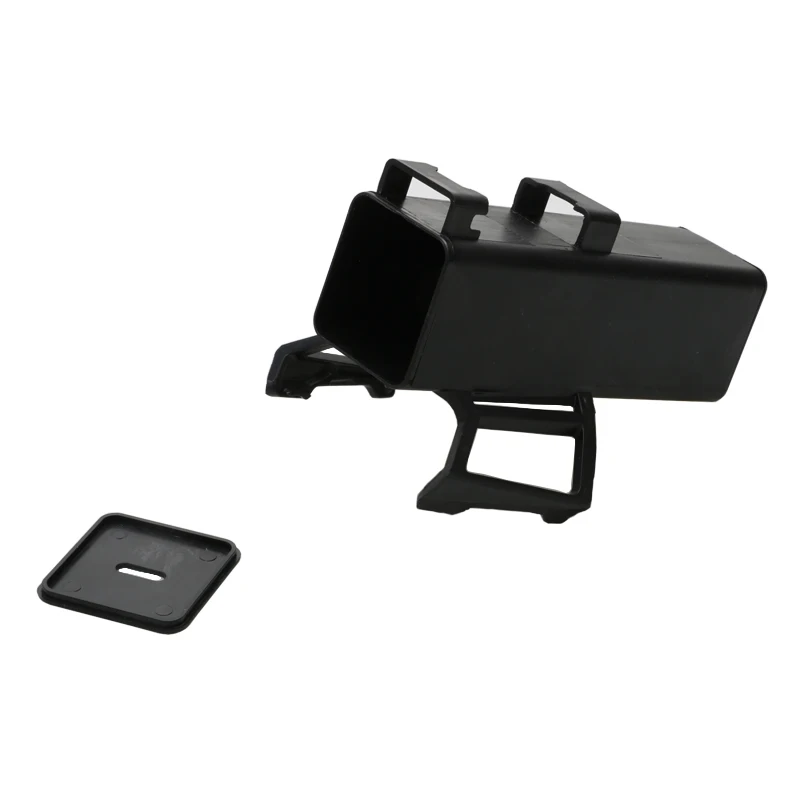 1 pz stampo a iniezione di plastica 118x72mm guscio nero rivestimento esterno alloggiamento a doppia cella morsetto montabile per parti di celle di batteria Mavic 3