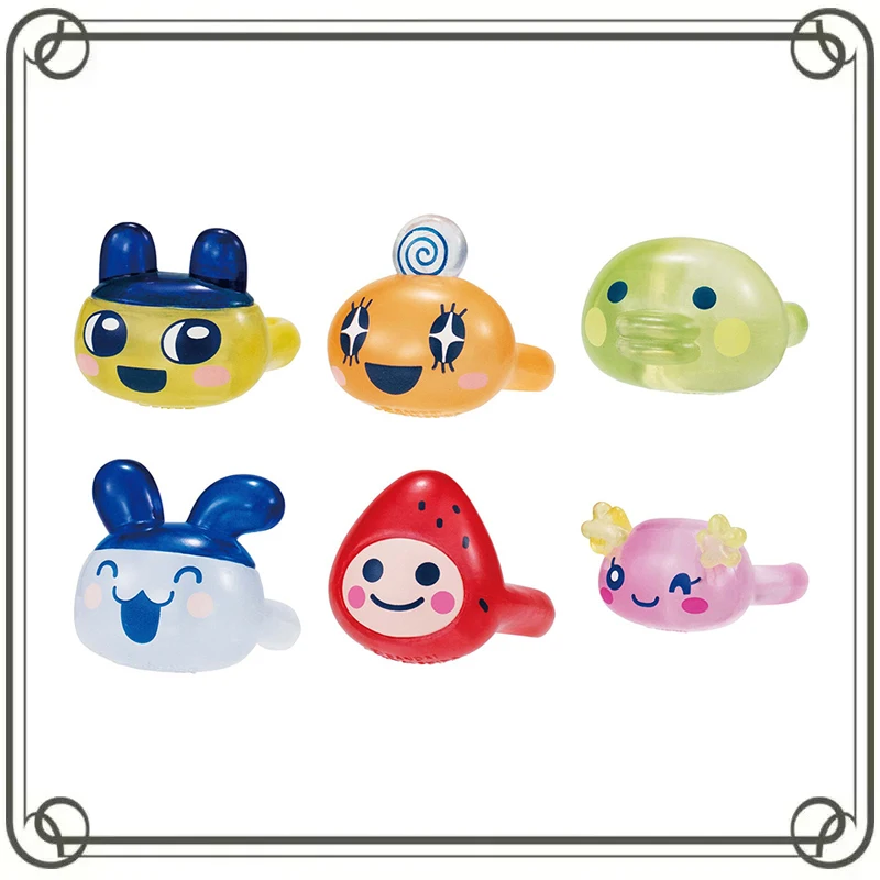 

Tamagotchi Boku Atashi Role Ring Gashapon Kawaii Anime Figures Children's Day Gifts Action Figure Model Toys