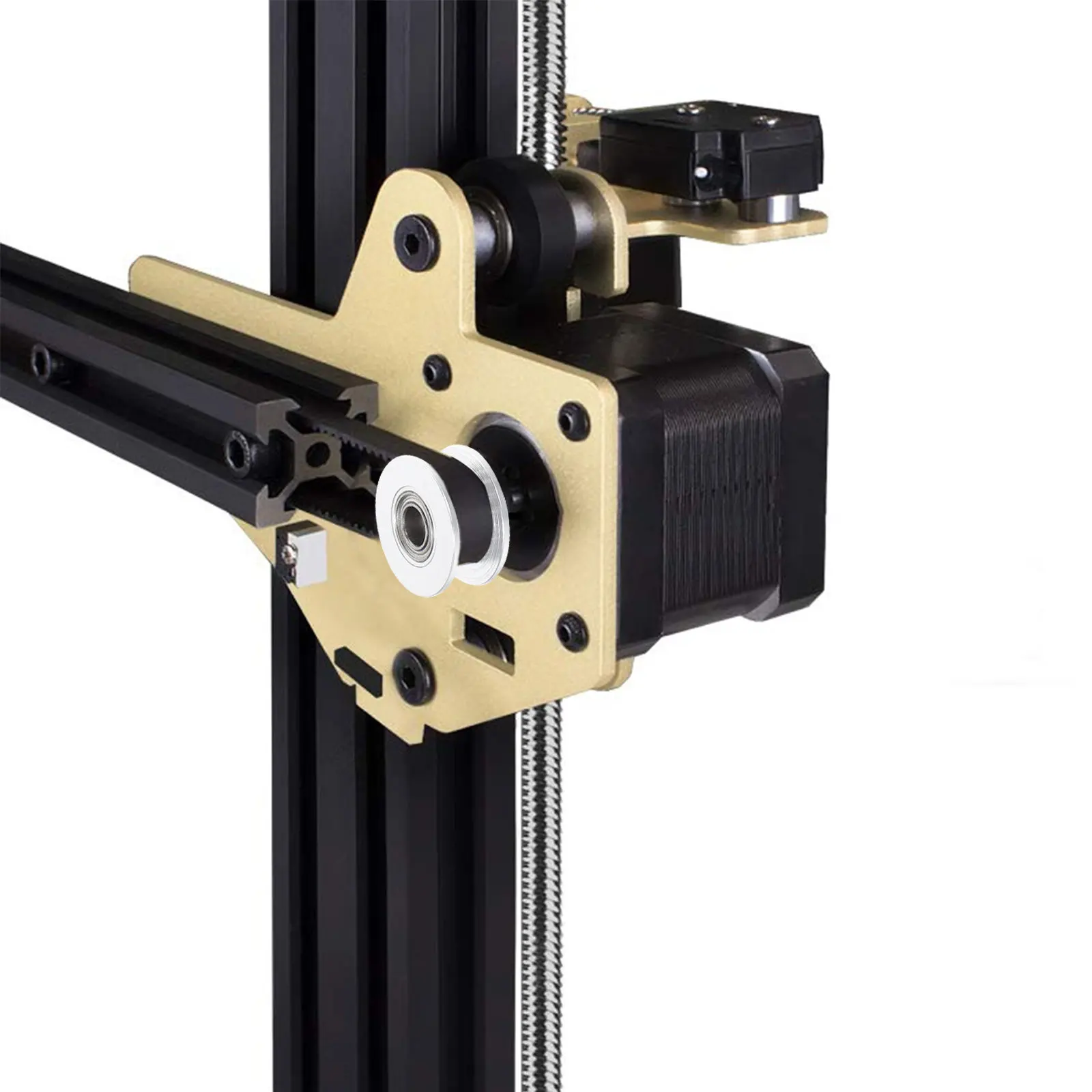 

5 pcs Gt2 20 Teeth 3D Printer Timing Pulley 6Mm Belt High Precision Aluminum Alloy Synchronous Wheel For Cnc Milling Drilling