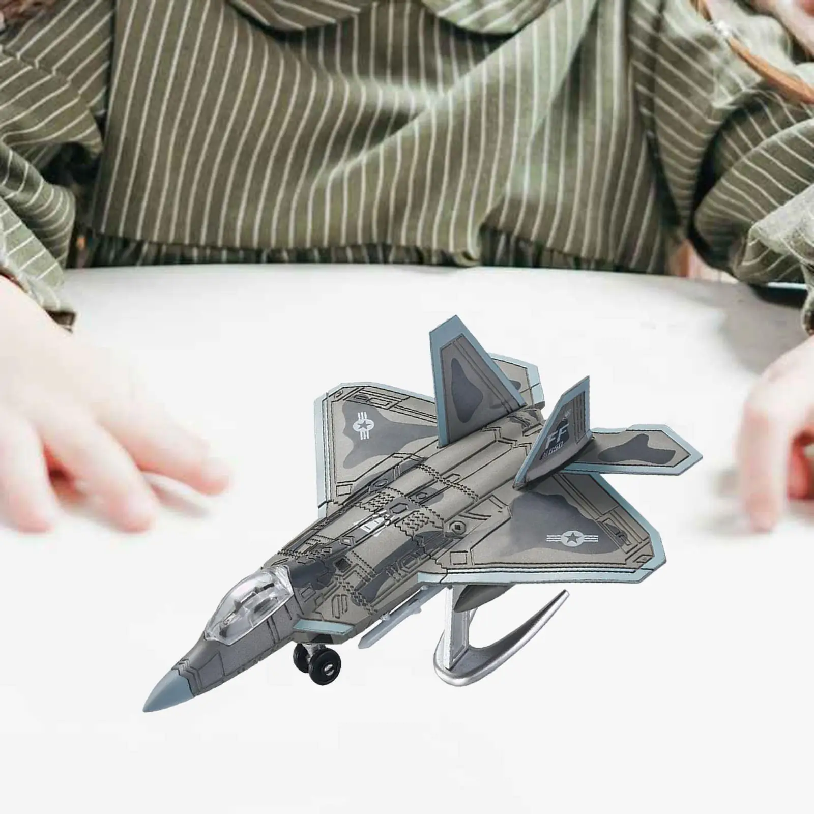 1/72 Fighter Model DIY Assemble Collection Educational Toys Tabletop Decor Plane Model 3D Puzzle for Boy Adults Kids Girls Gifts