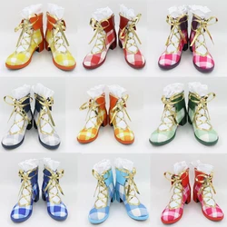 Anime Love Live Lovelive! Cosplay Shoes Nico Yazawa Nozomi Cosplay Shoes Boots Bouquet Flowers Awakening Daily Leisure Shoes
