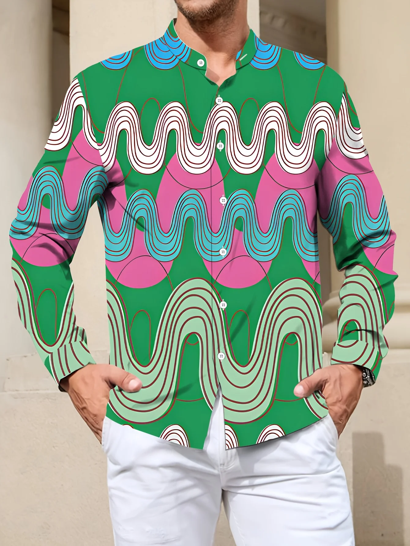 

Graffiti Tie Dye 3D Graphic T Shirts Men's Fashion Long Sleeve T Shirt Casual Streetwear Oversized Harajuku Tops