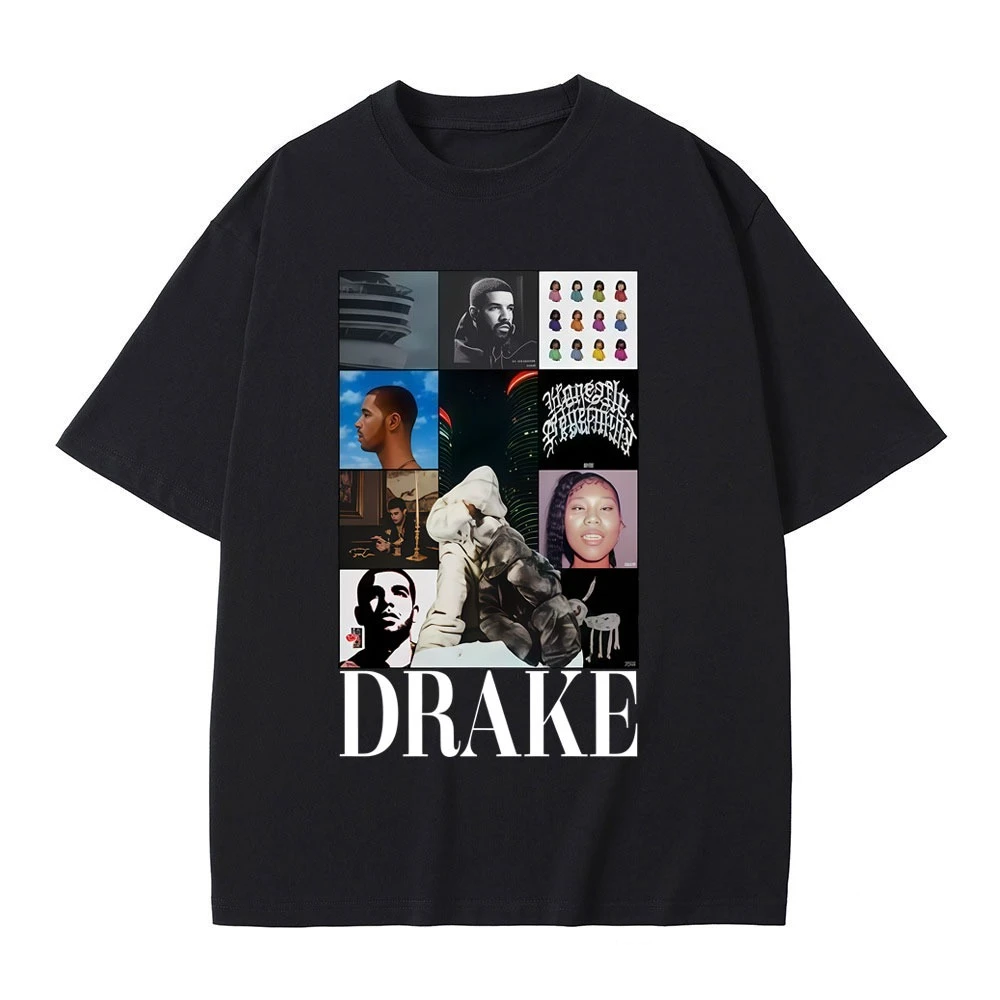 

Rapper Drake & Partynextdoor Print T-shirt Some Sexy Songs 4U SSS4U 2025 T-shirt Hip-hop Fashion Pop Music T-shirt