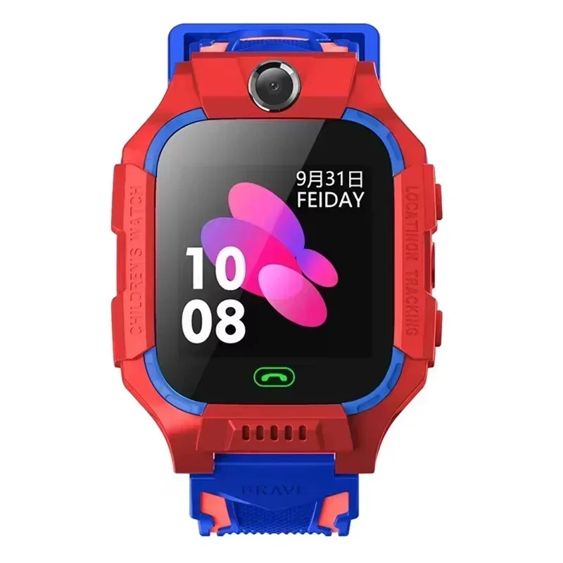 Lenovo Kinder GPS Wasserdichte Smartwatch 4G SIM-Karte Anruf Kamera Mini Elektronische Uhr Geburtstagsgeschenk für Kinder 2026 Neu