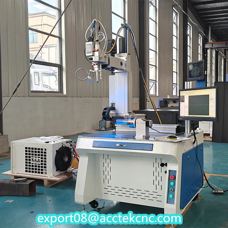 Automatic Platform 1500w 2000w 3000w Fiber Laser Welding Machine