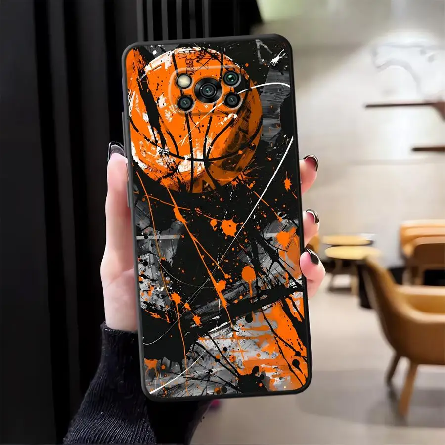Basketball Pattern Phone Cover Case for Xiaomi Redmi K60 12C 15C 13C A1 A5 10 14C A2 K40 A3x 9 8 - view 2