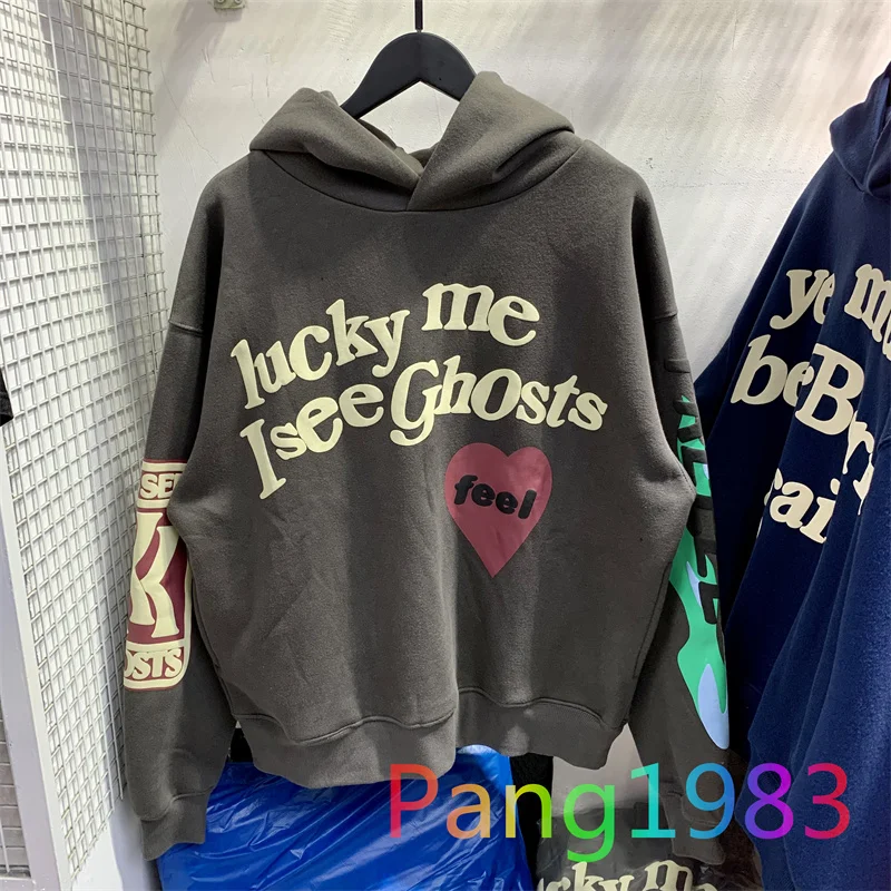 CPFM Kids See Ghosts Hoodie Men Women Kanye West Velvet Sweatshirt Hooded