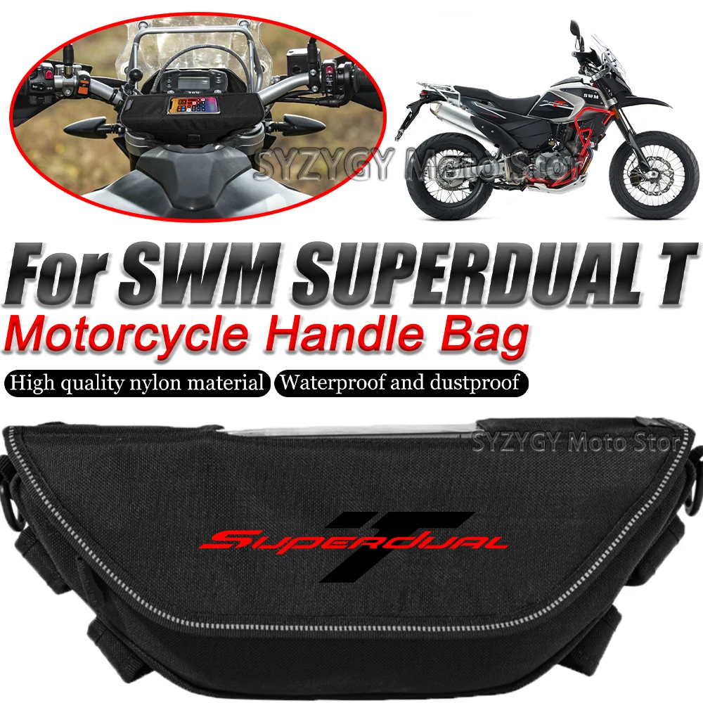 

For SWM Superdual t Motorcycle handlebar bag rider bag waterproof and dustproof motorcycle bag riding bag