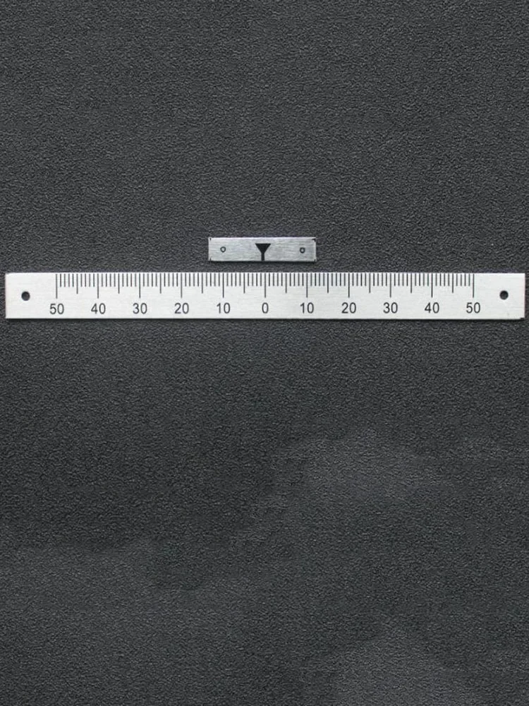 1pc Milling Machine Part 0-50 Degree Angle Plate Scale Ruler With Pointer Suitable For CNC Milling Machine Lathe Grinder