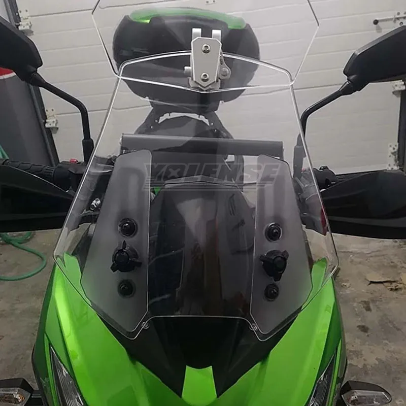 اكسسوارات الدراجات النارية حامل هاتف المحمول حامل دعم نظام تحديد المواقع والملاحة قوس ل Versys 650 KLE650 2015-2025 #5