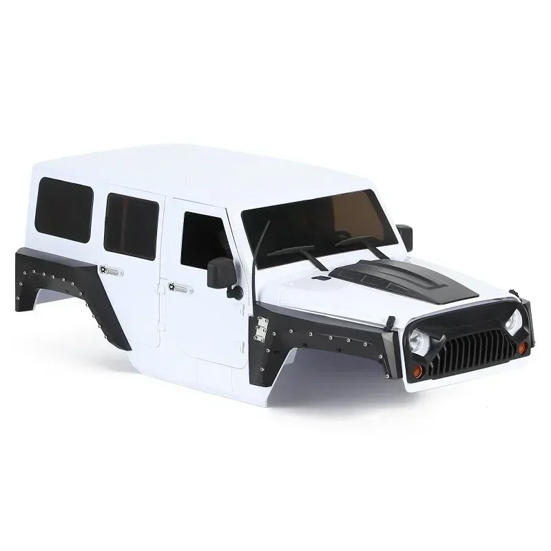 

313 Wheelbase for Wrangler 5 Door Body Shell for 1/10 RC Crawler Car TRX4 SCX10 90046 AX103007 RC4WD JEEP DIY Parts & Ac