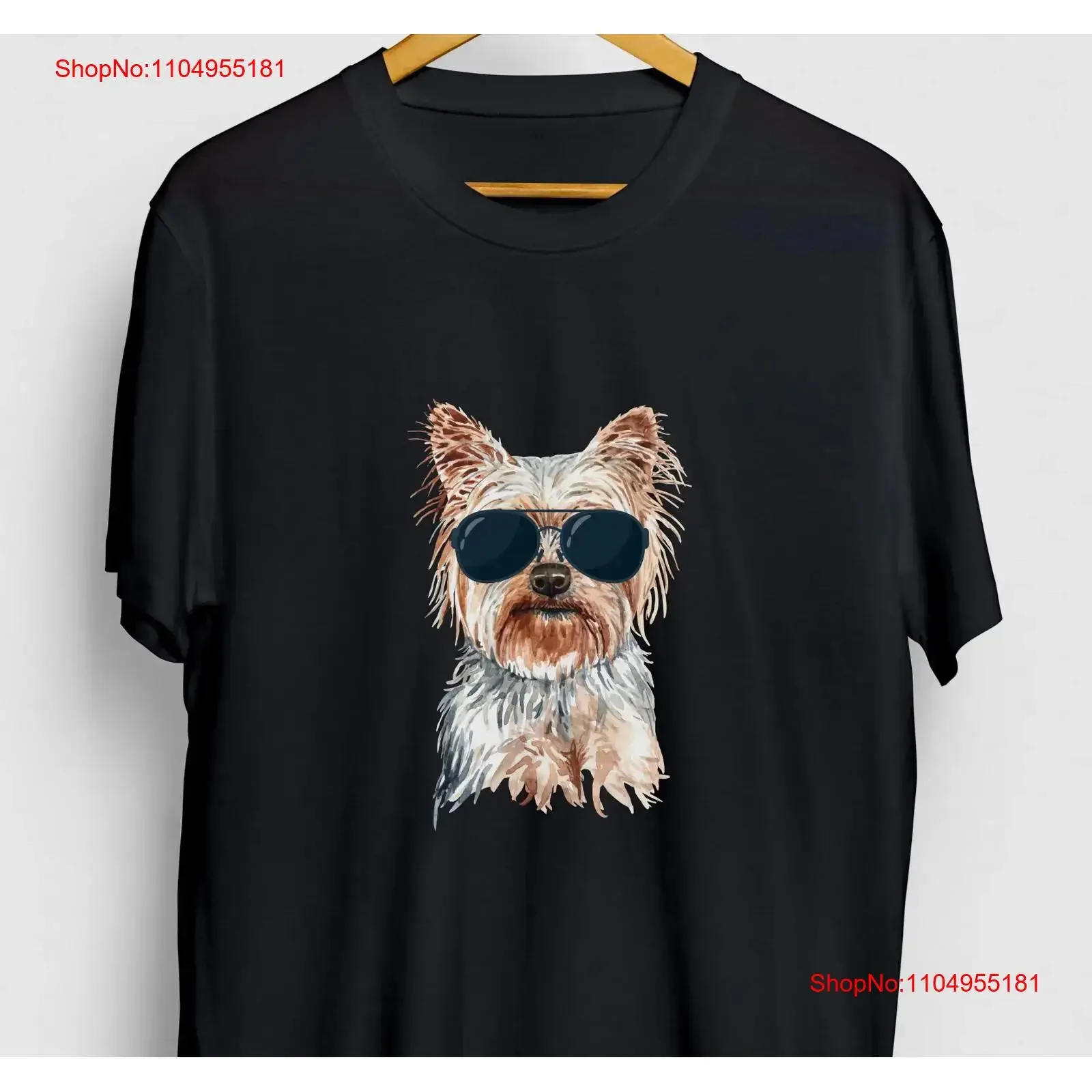 

Cool Yorkie Funny Dog T Shirt Yorkshire tee Youth vintage Washed designer clothes Slightly Casual Stretched Stylish graphic