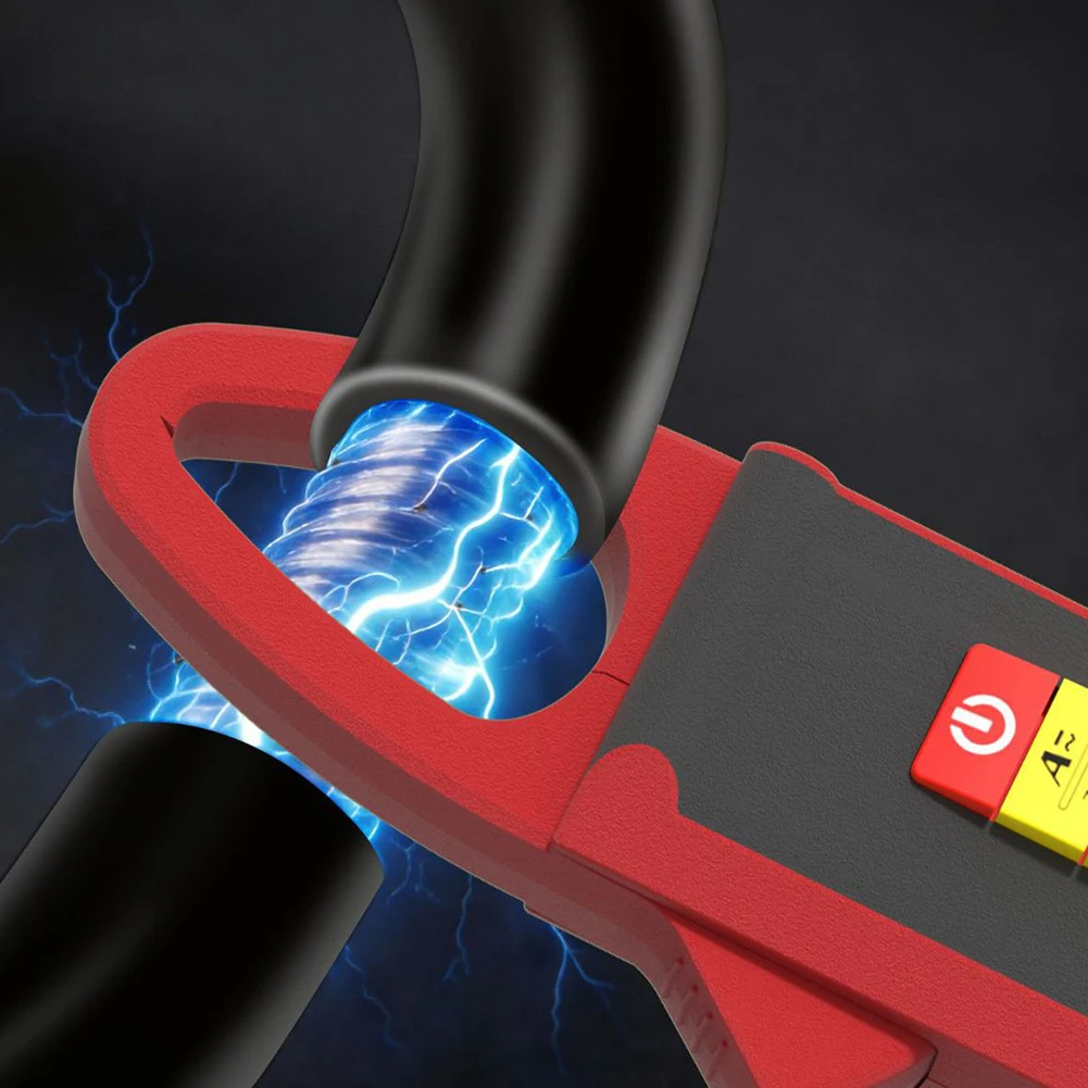 Digital Clamp Tester UX2 Clamp Meter For Professional Electricians High Resolution LCD Display Electricity Red