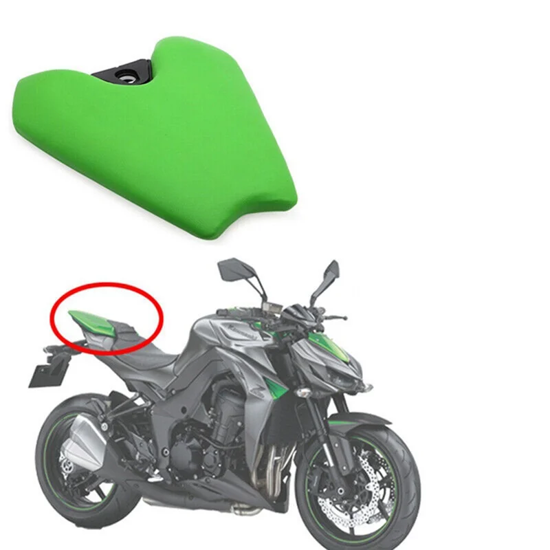 Motorcycle PU Rear Passenger Seat Cushion for Kawasaki Z1000 2014 2015 2016 2017 2018 2019 2020(Black)