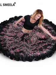 Belly Dance Half Skirt Bottom Dress New 720 Degree Big Swing Dance Skirt Opening Dance Oriental Dance Skirt Summer Long Skirt